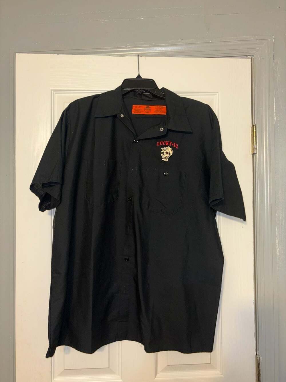 Vintage 90 Social Distortion Worker Jacket Red Kap Social Distortion Motor Bike
